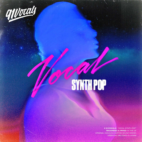 91Vocals Vocal Synth Pop Royalty Free Sample Pack