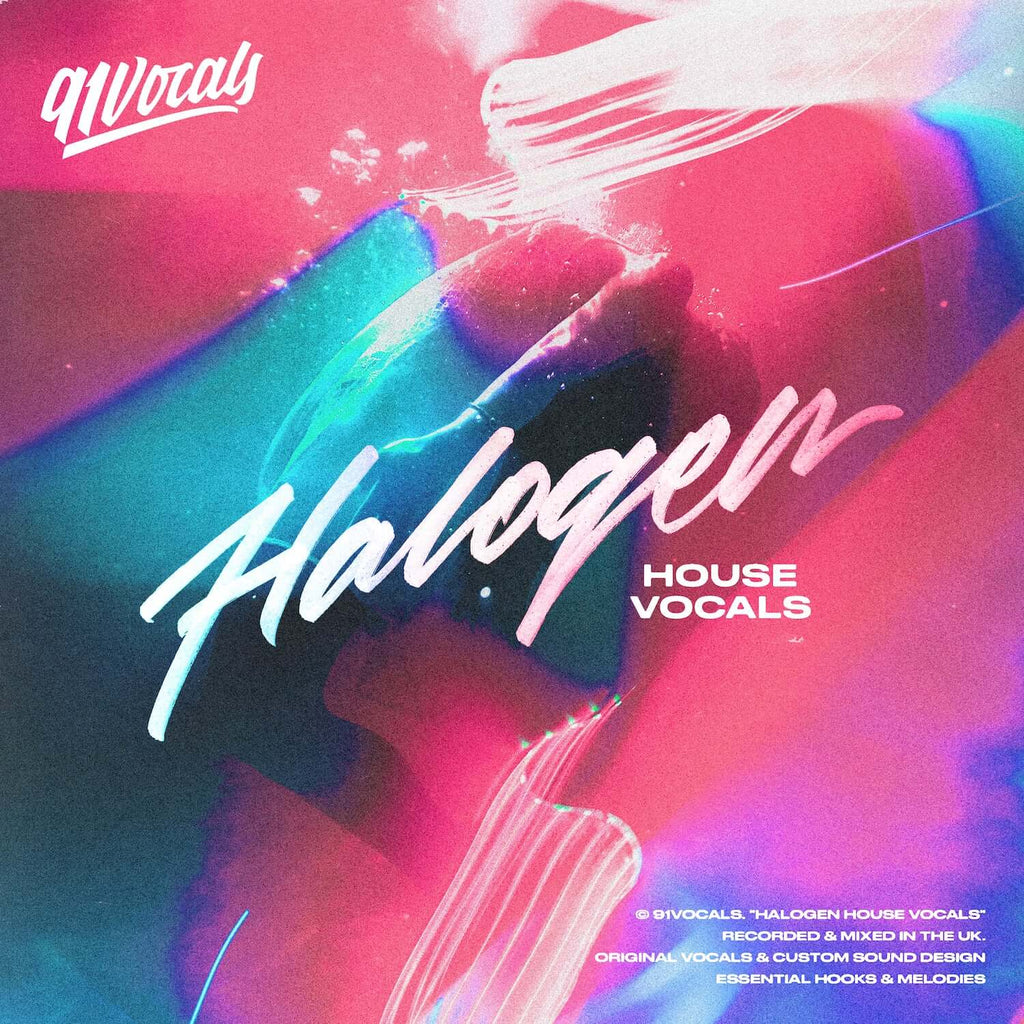 91Vocals Halogen House Vocals Royalty Free Sample Pack