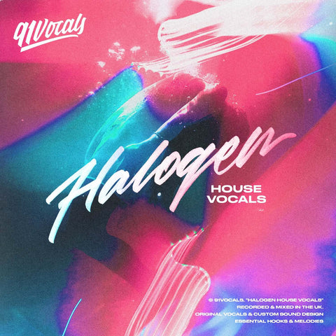 91Vocals Halogen House Vocalss Royalty Free Sample Pack