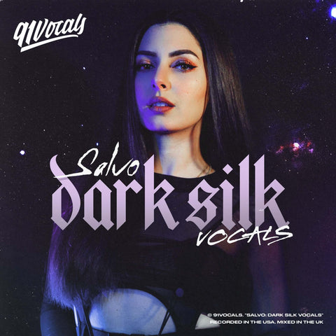 91Vocals Salvo: Dark Silk Vocals Royalty Free Sample Pack